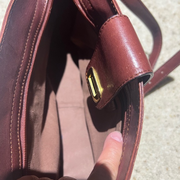 VINTAGE ETIENNE AIGNER WOVEN LEATHER CROSSBODY BAG - Picture 7 of 9